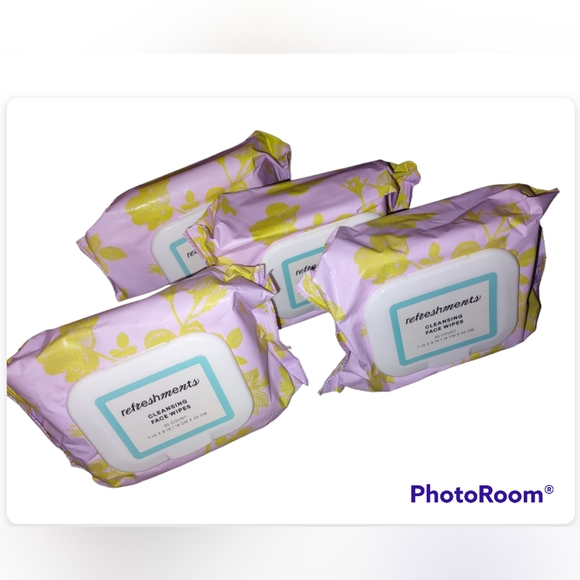 4 PACK BUNDLE! Refreshments Cleansing Cloths - Picture 6 of 6